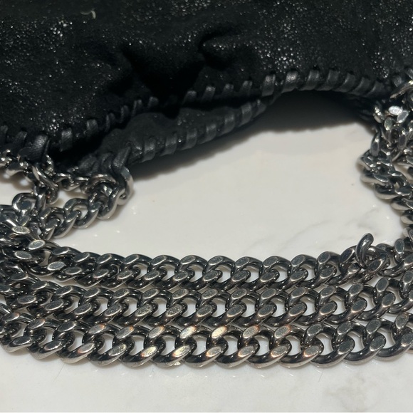 Stella McCartney Black Falabella Shoulder Bag - Picture 14 of 16